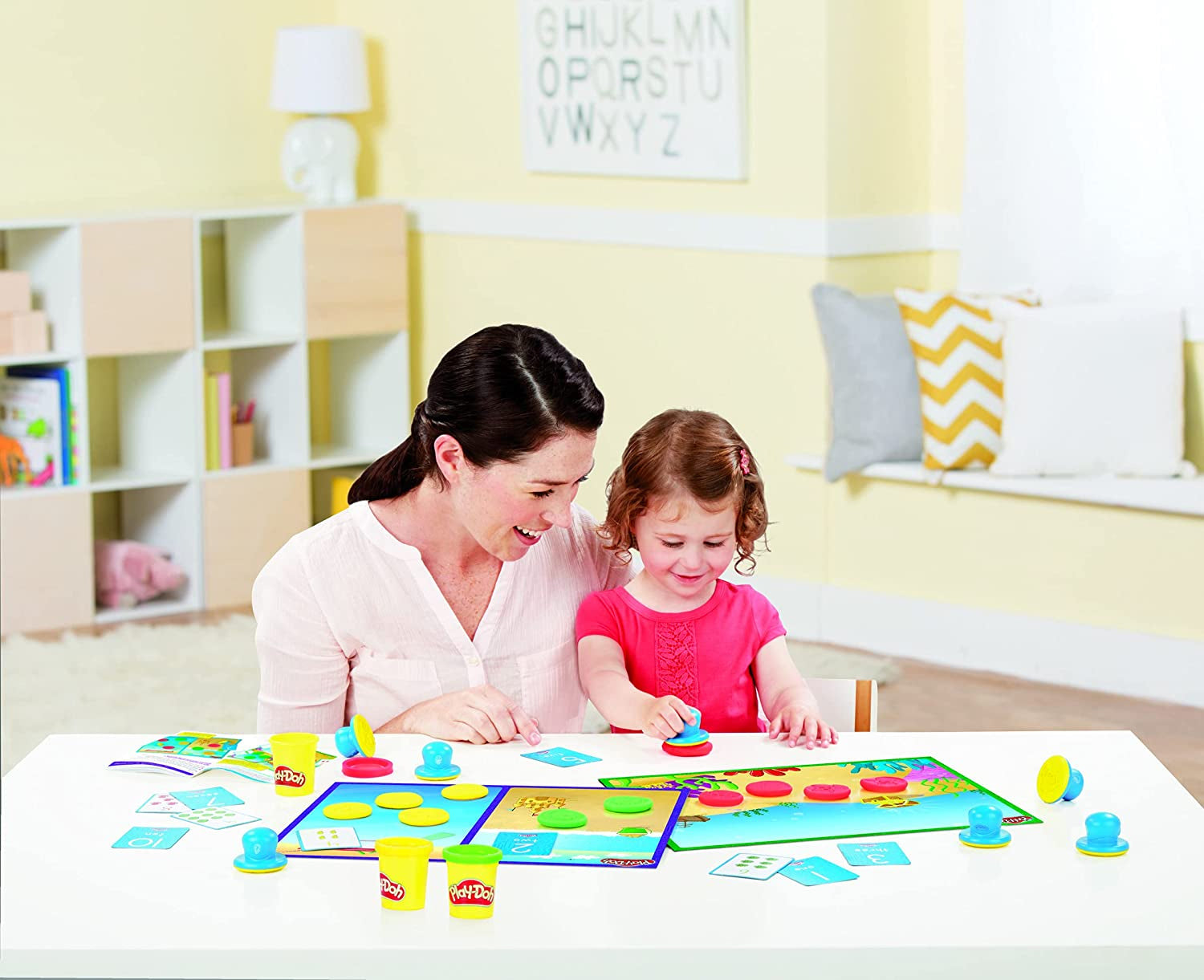 Play-Doh Shape and Learn Numbers and Counting