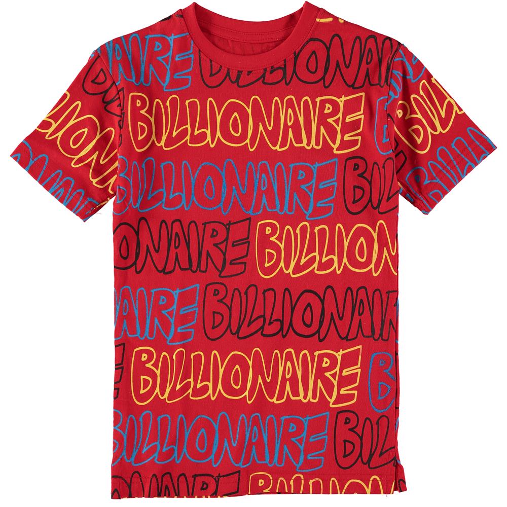 Evolution In Design Boys 2-7 Billionaire Short Sleeve T-Shirt