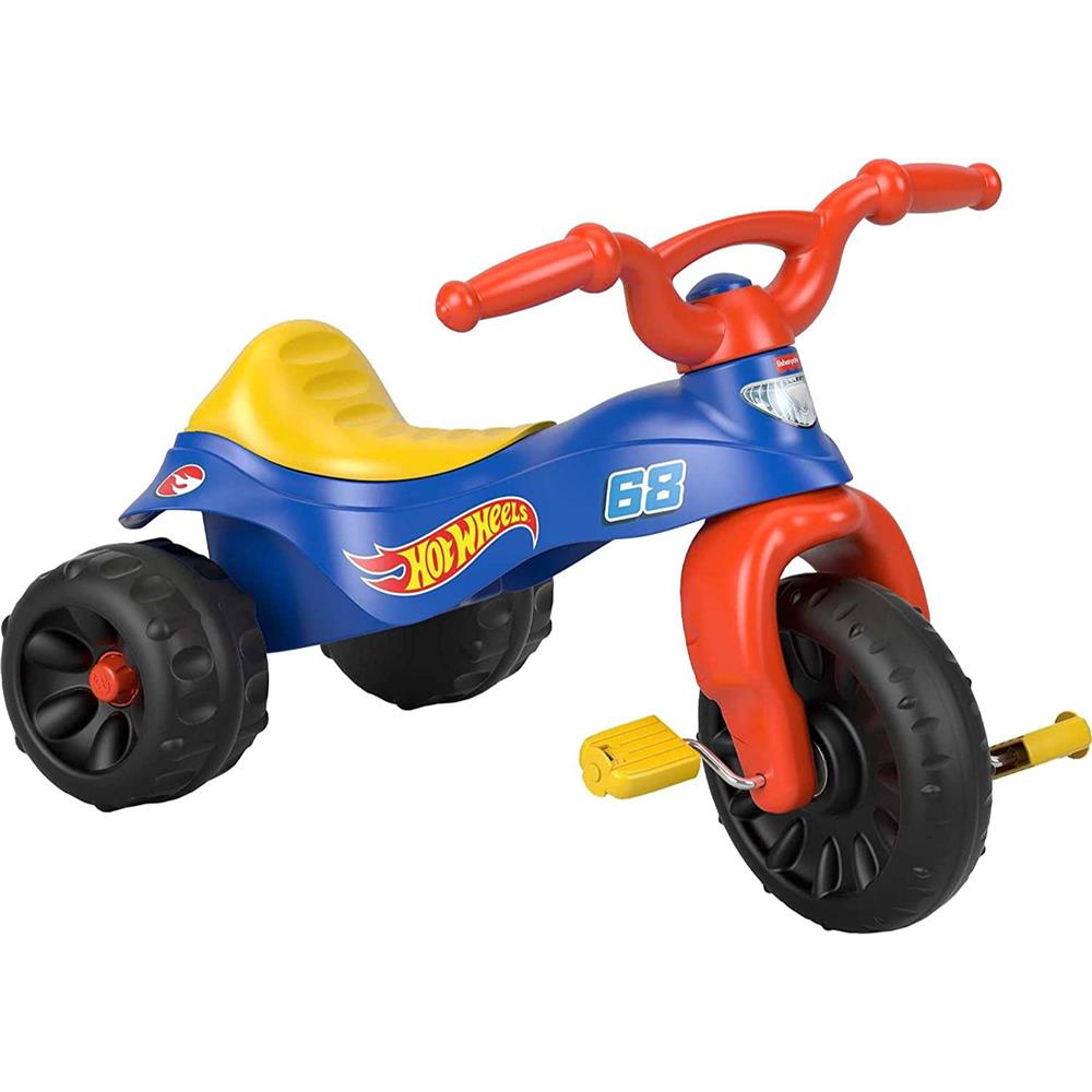 Fisher-Price Hot Wheels Toddler Tricycle Tough Trike Bike