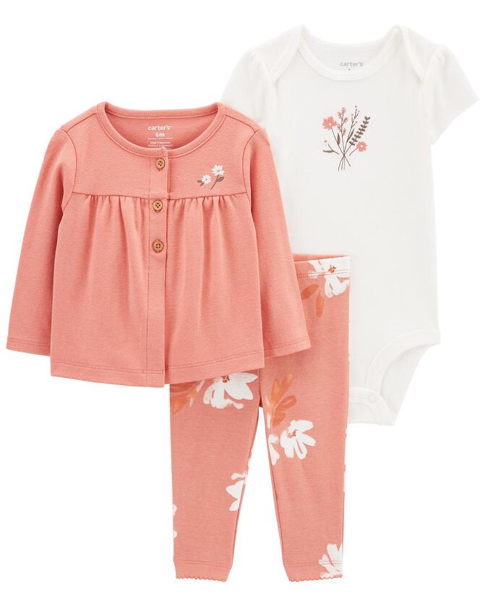 Carters 3-Piece Little Cardigan Set