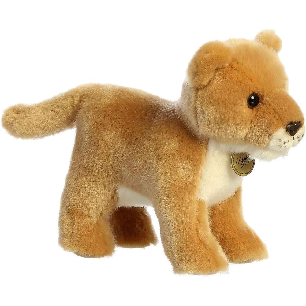 Aurora Adorable Miyoni Lioness Stuffed Animal - Lifelike Detail - Cherished Companionship - Brown 10