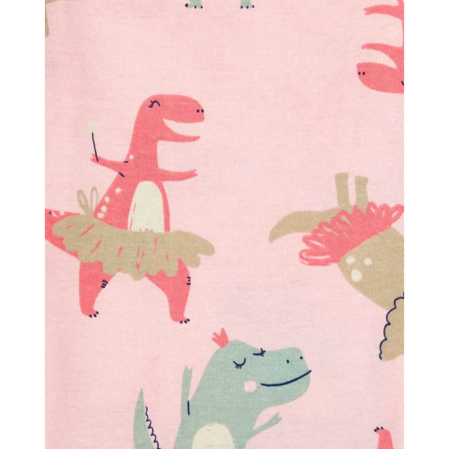 Carters Baby 4-Piece Dinosaur 100% Snug Fit Cotton PJs