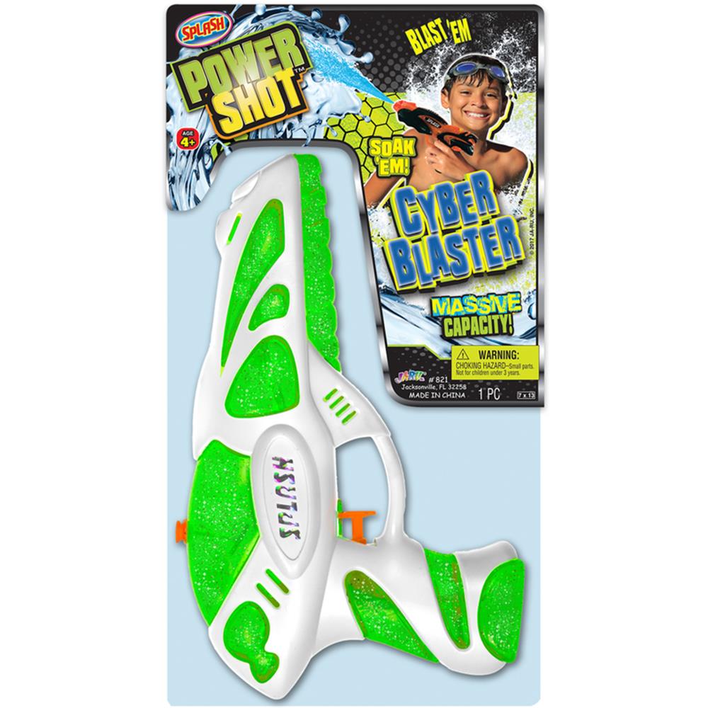 Ja-Ru Splash Power Shot Cyber Blaster with Massive Capacity (Color may Vary)