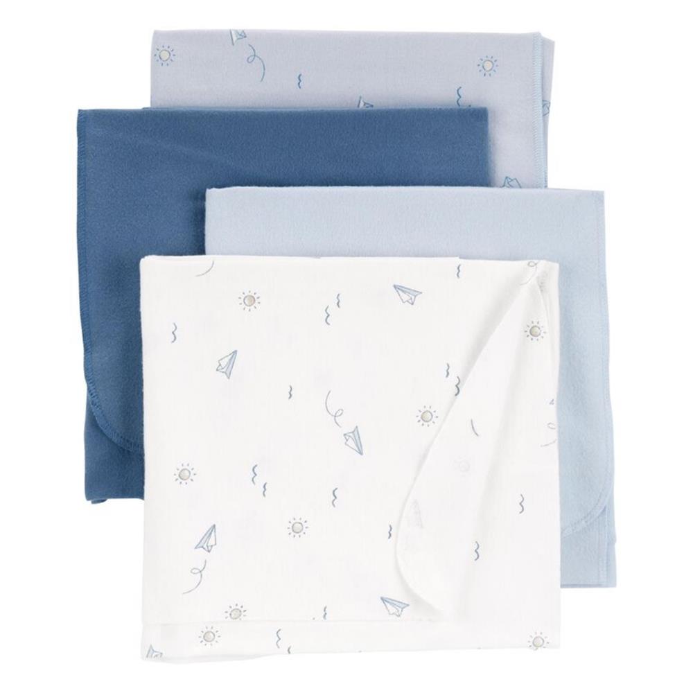 Carters 4-Pack Receiving Blankets