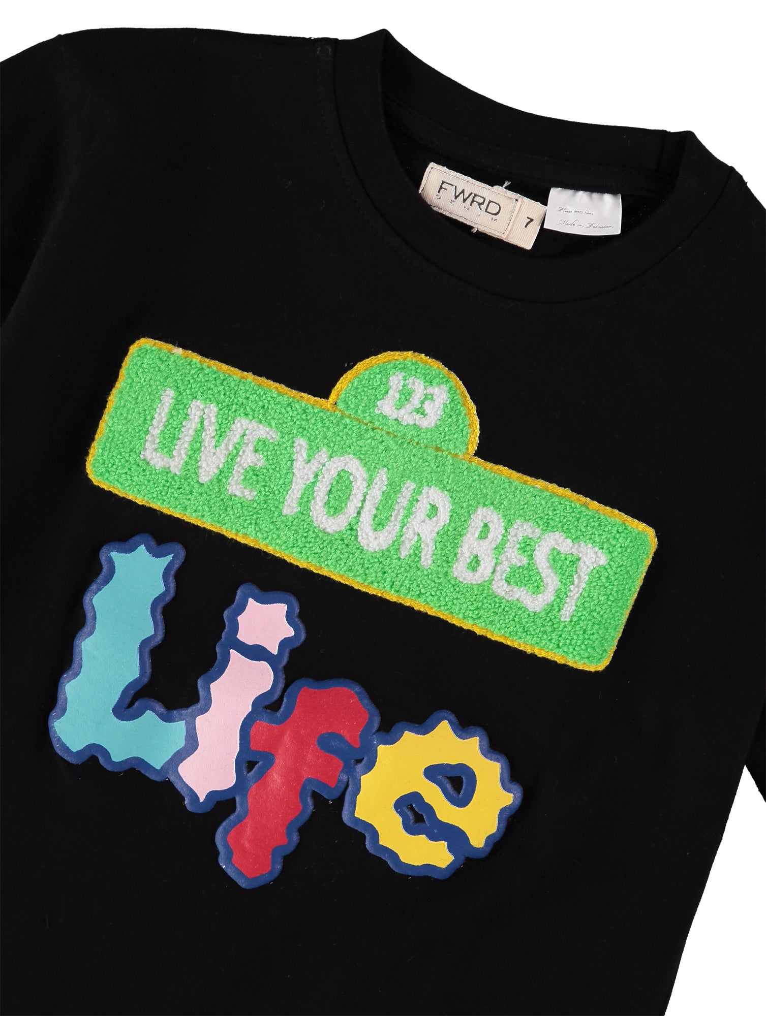 FWRD Denim Boys 8-20 Live Your Best Life T-Shirt