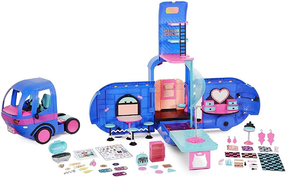 L.O.L. Surprise! 4-in-1 Glamper Fashion Camper with 55+ Surprises