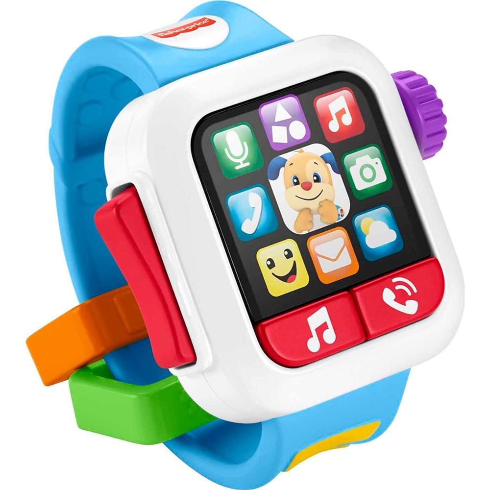 Fisher-Price Laugh & Learn Baby To Toddler Toy Time To Learn Smartwatch