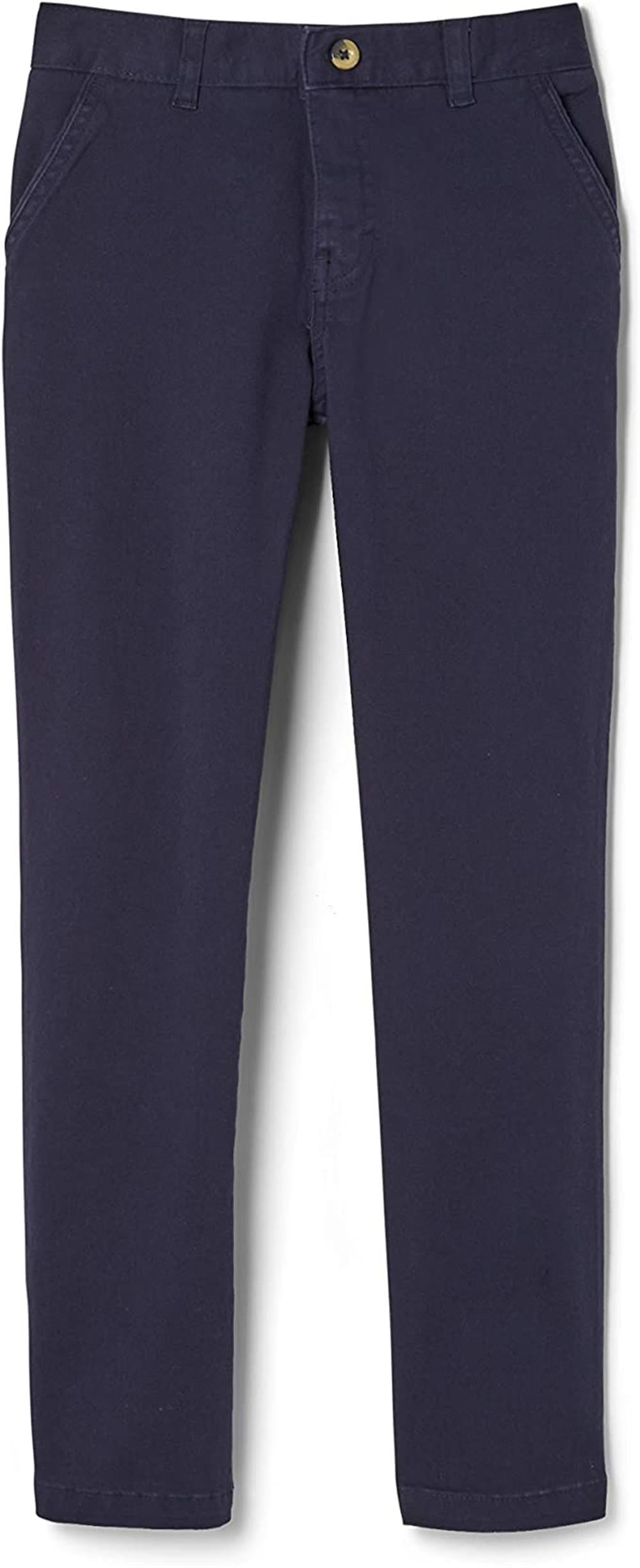 French Toast Young Men's Stretch Straight Fit Chino Pant