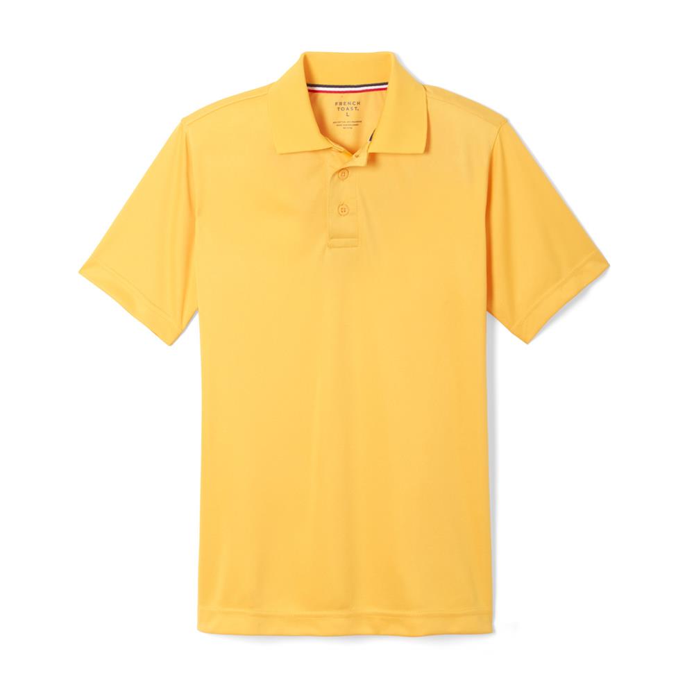 French Toast Mens Short Sleeve Performance Polo