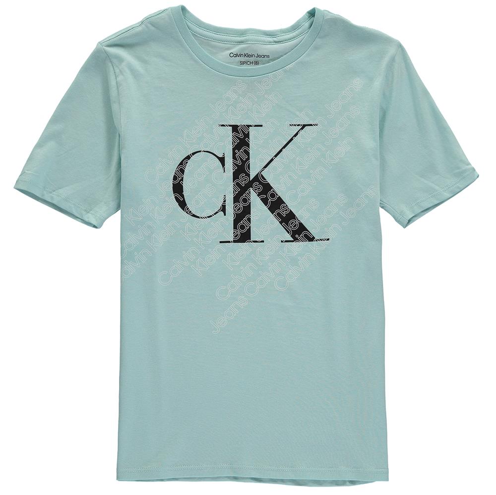 Calvin Klein Boys 8-20 Short Sleeve Runaway Tee