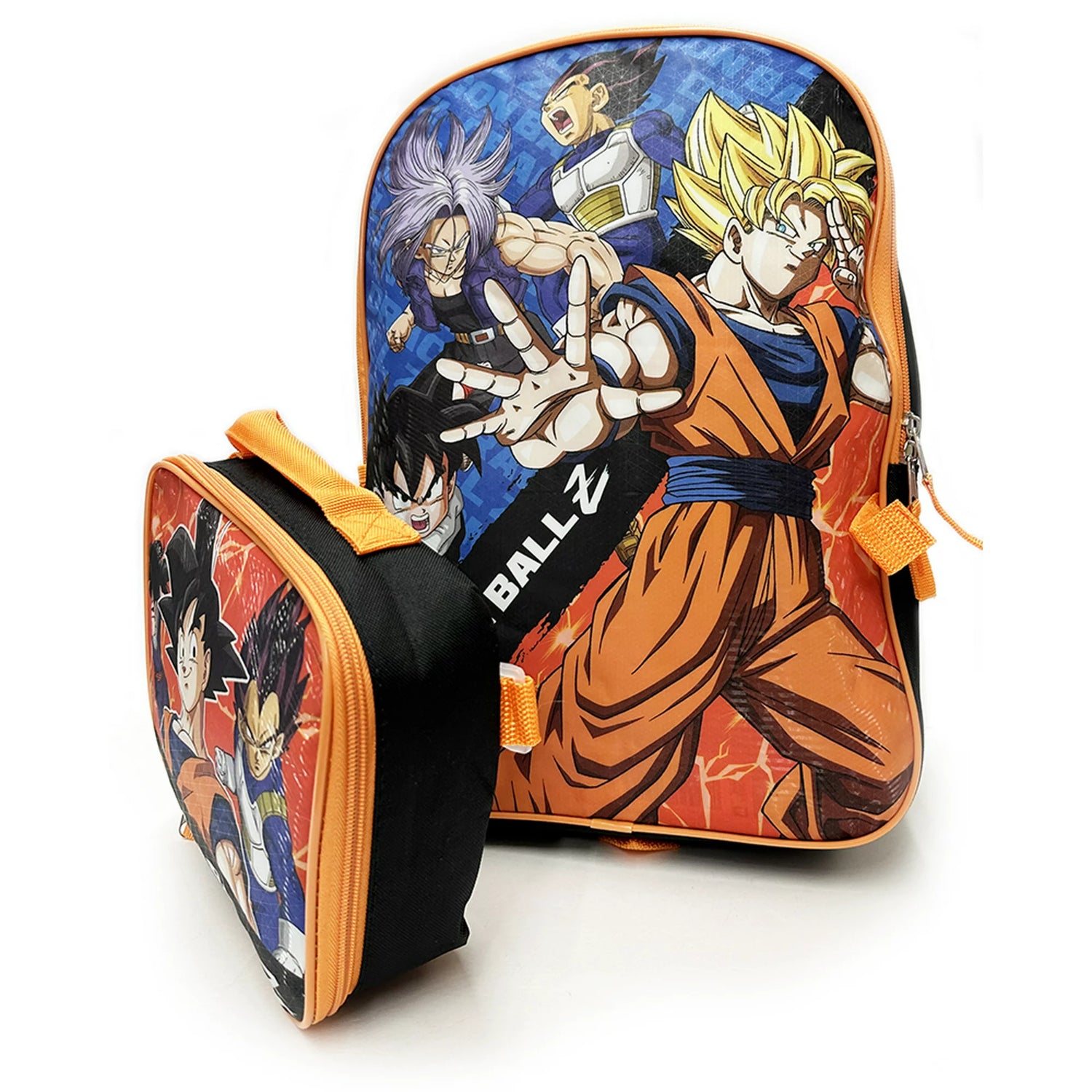 Bioworld Dragon Ball Z Backpack with Lunchbag