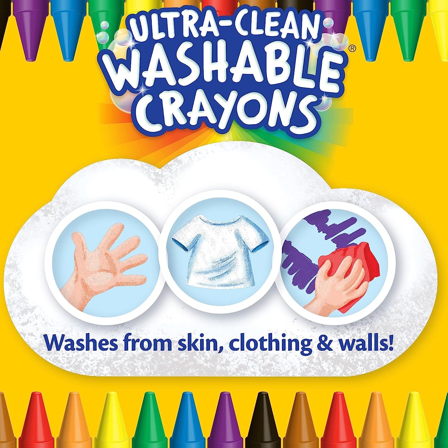 Crayola Washable Crayons 24 Count