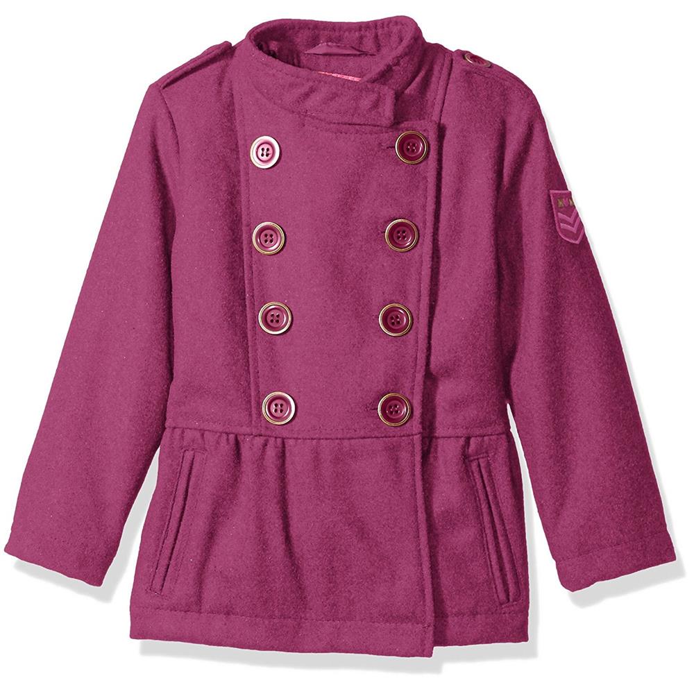 Pink Platinum Girls 4-6x Wool Peacoat