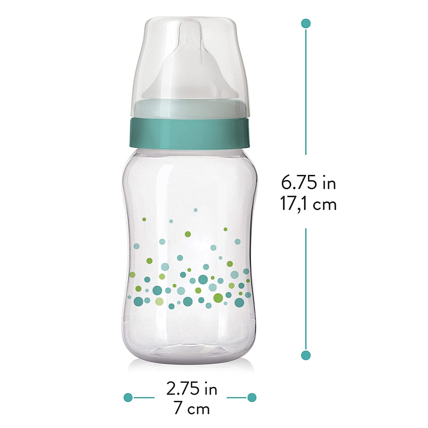 Evenflo Feeding Balance+ Wide Neck Printed Bottles - 9oz, 2-Pack