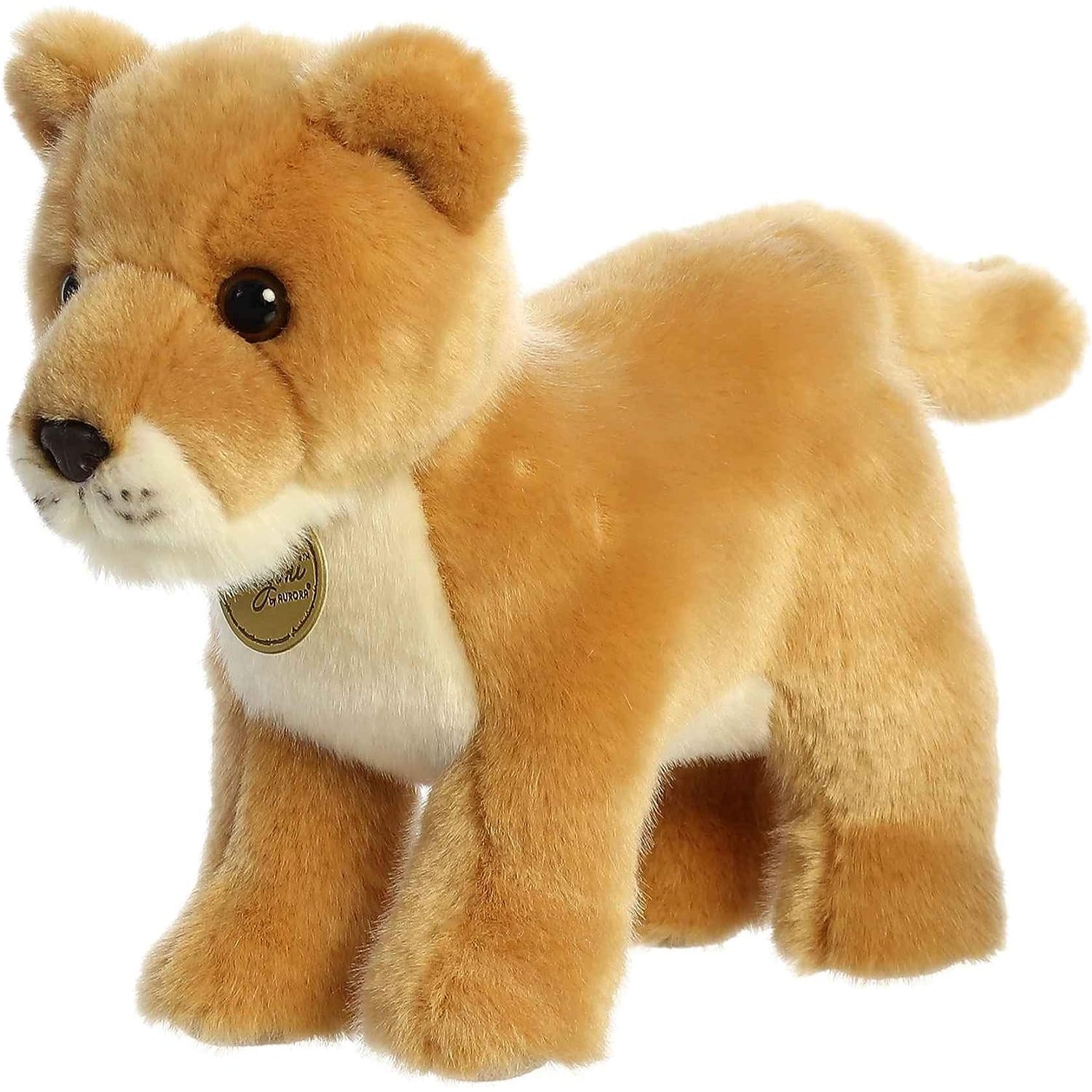 Aurora Adorable Miyoni Lioness Stuffed Animal - Lifelike Detail - Cherished Companionship - Brown 10