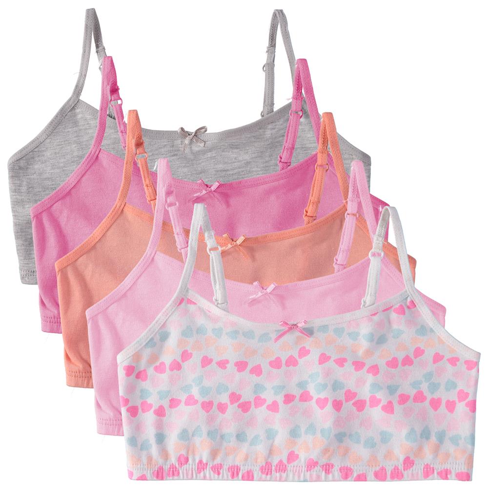 Cyndeelee Girls 7-16 Joelle Bralette, 5-Pack