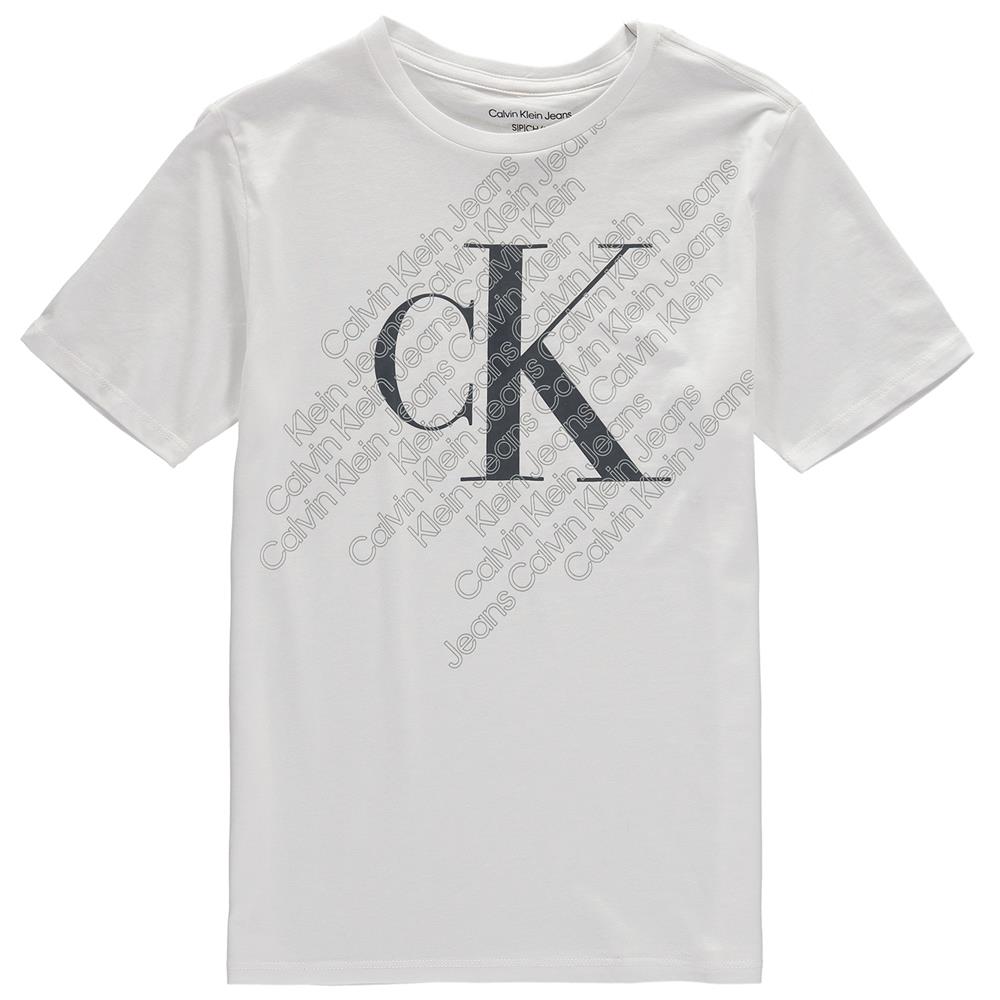 Calvin Klein Boys 8-20 Short Sleeve Runaway Tee