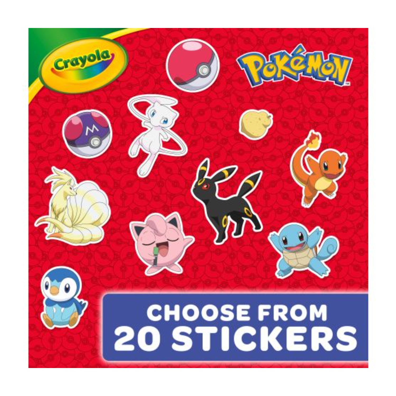 Crayola Coloring Book-Pokemon, 96 Pages