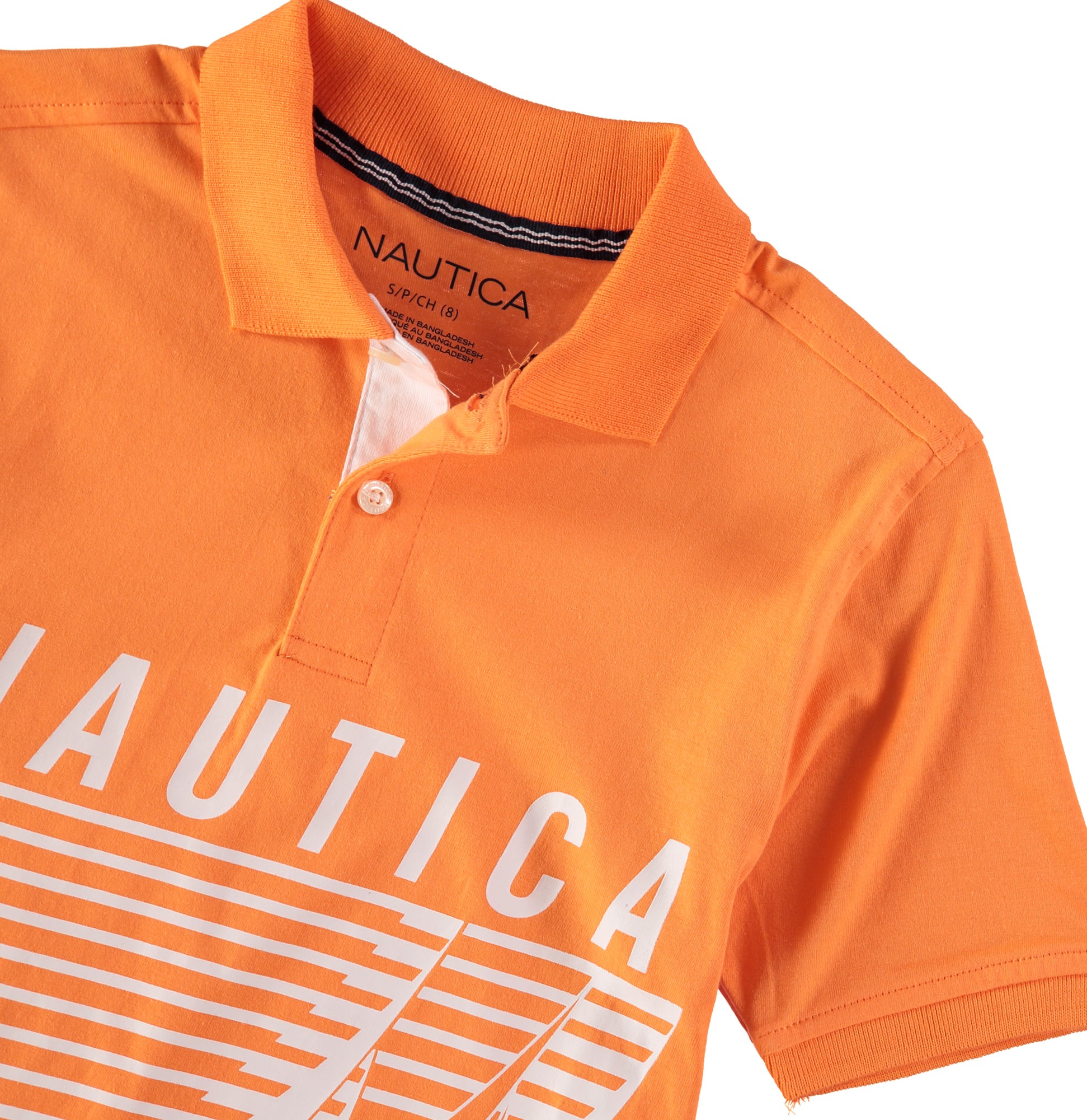 Nautica Boys 8-20 Sail Logo Polo