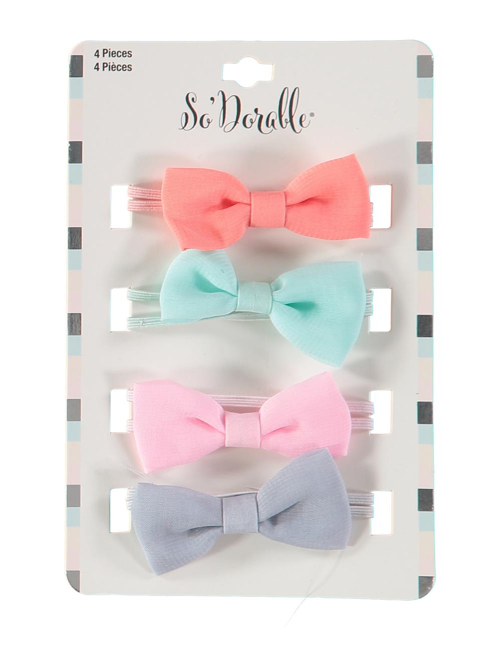 So Dorable 4 Piece Bow Headwrap