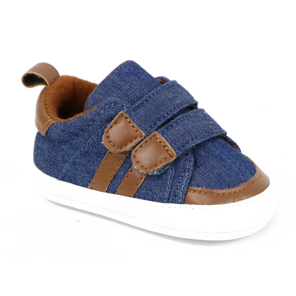 Stepping Stones Boys 0-9 Months Velcro Slip On Sneaker