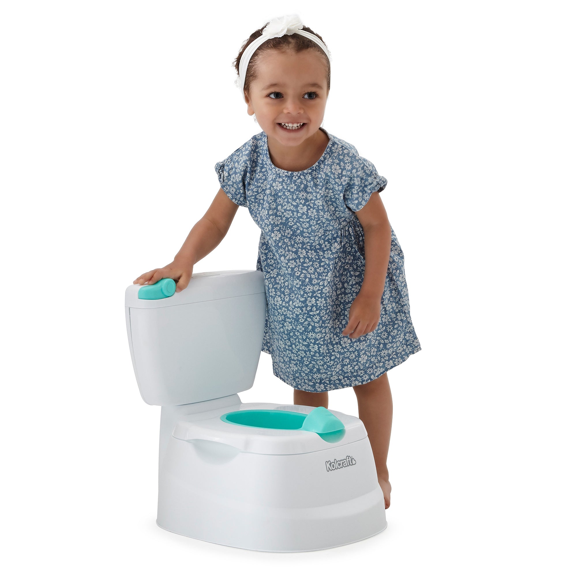 Kolcraft My Mini Potty Children's 2-in-1 Potty Trainer