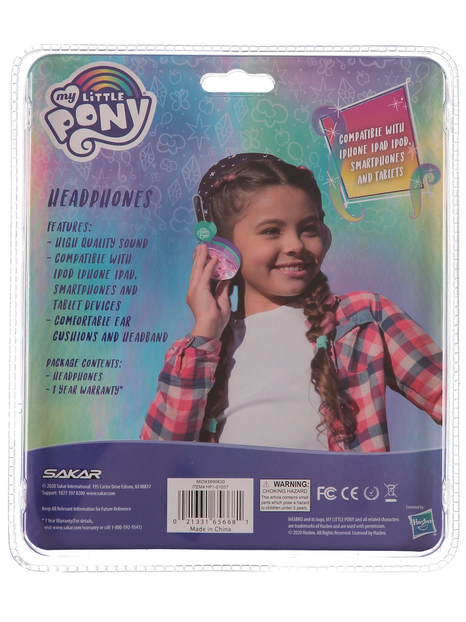 My Little Pony Over The Ear Headphones