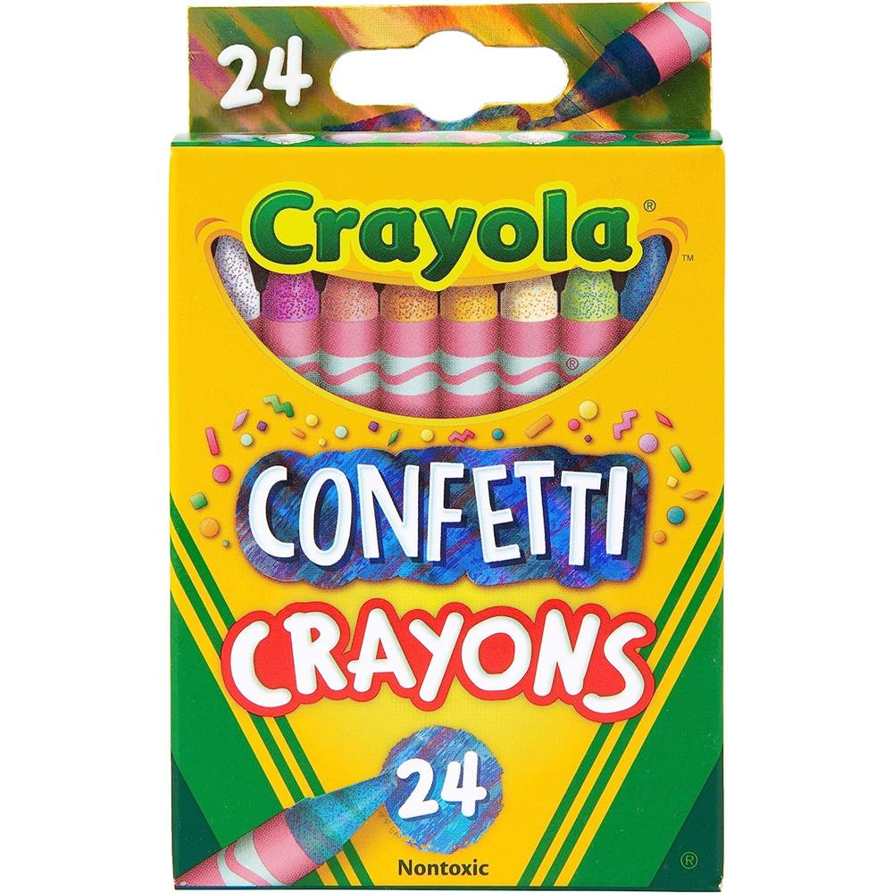 Crayola 24 ct. Confetti Crayons