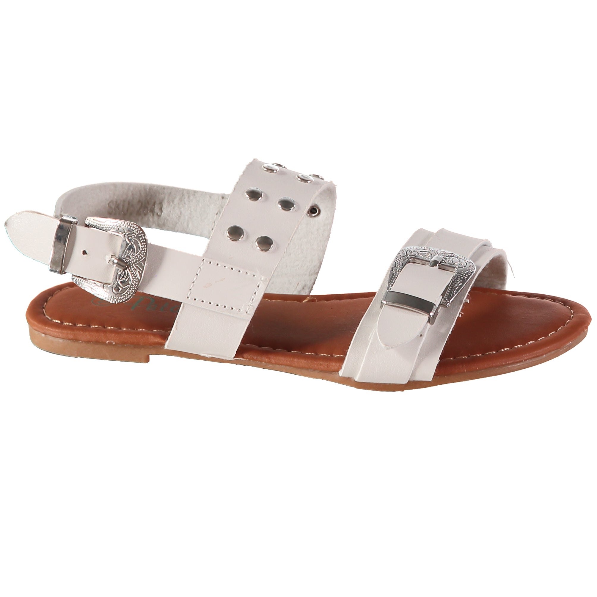 Petalia Girls Sizes 11-4 Studded Buckle Sandal