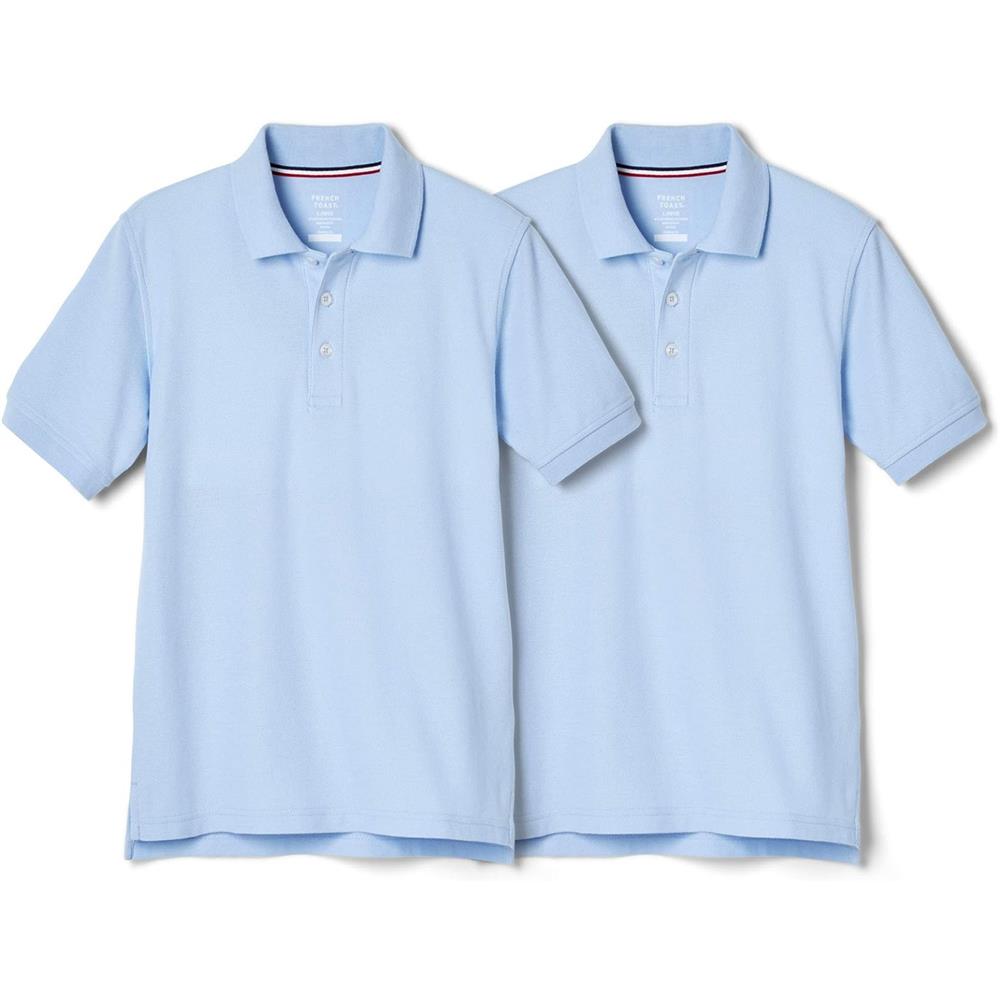 French Toast Boys 4-20 Short-Sleeve Pique Polo - 2 Pack