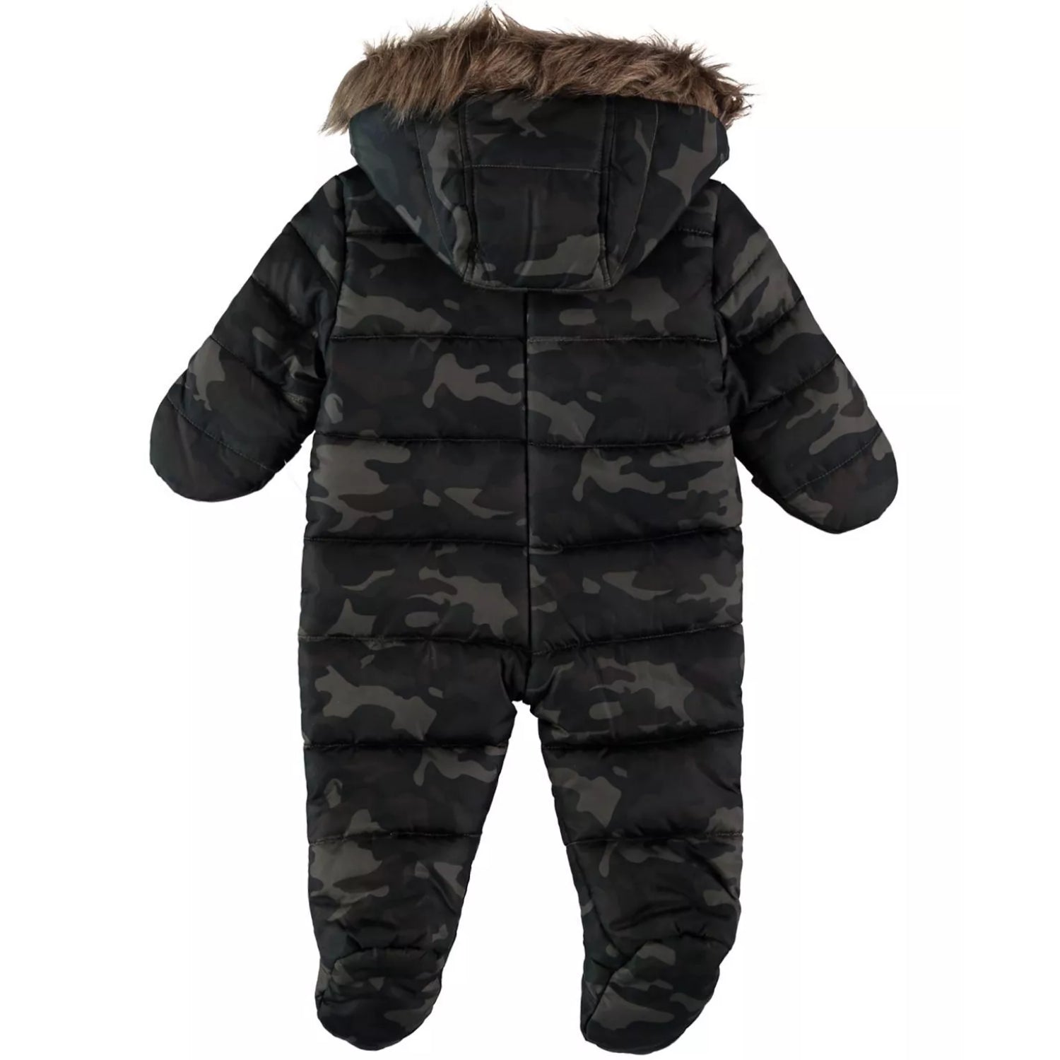 Rothschild Boys 0-9 Months Pram with Faux Fur Hood