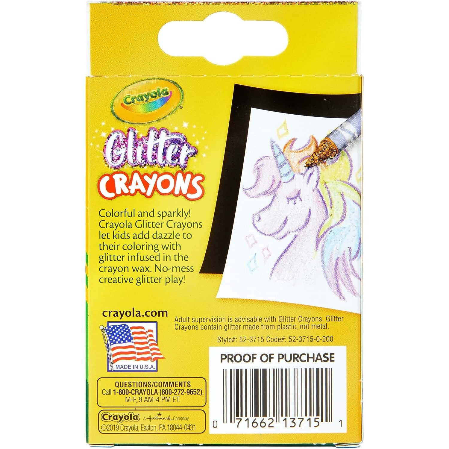 Crayola 24ct Glitter Crayons