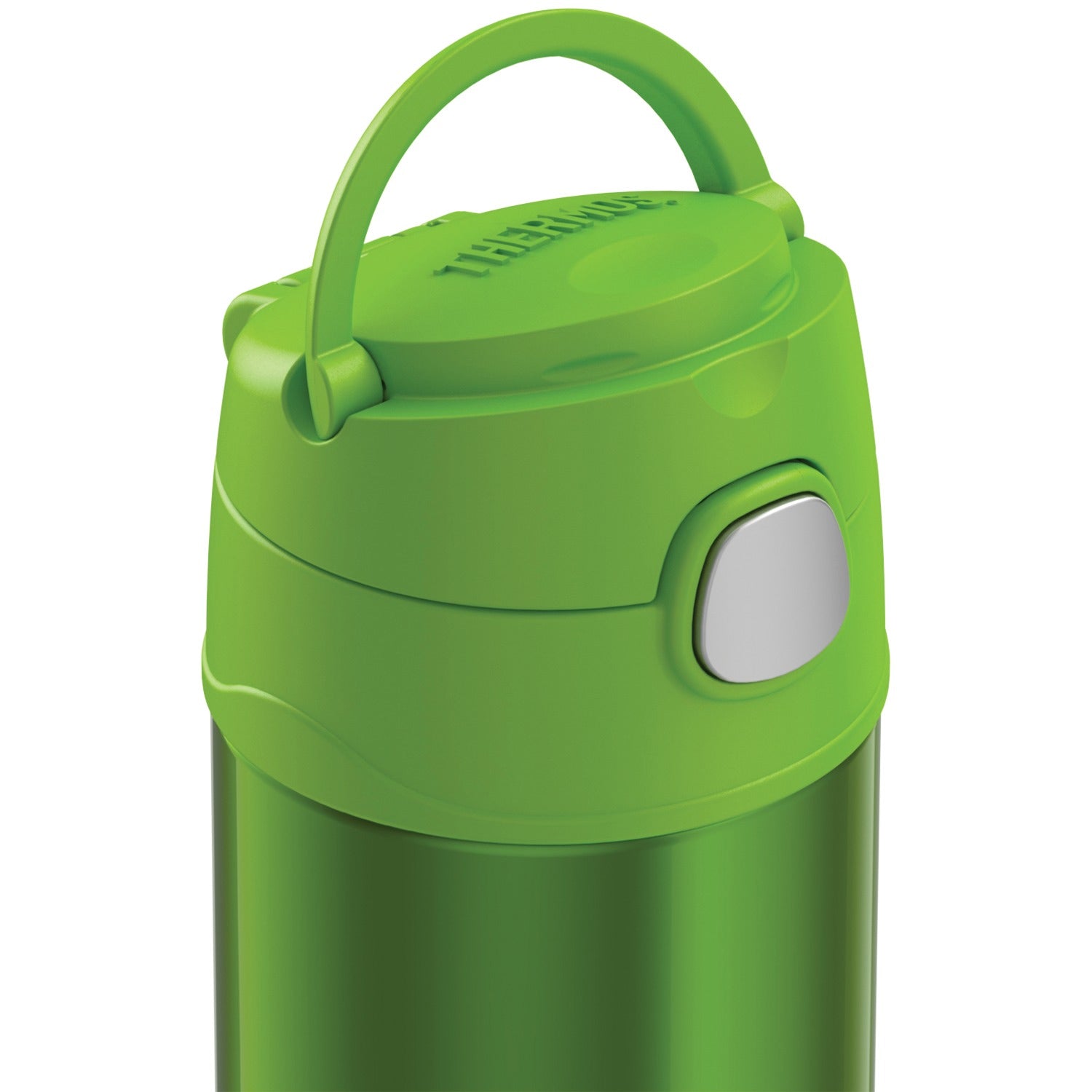 Thermos 12-Ounce Stainless Steel FUNtainer Bottle (Lime Green)