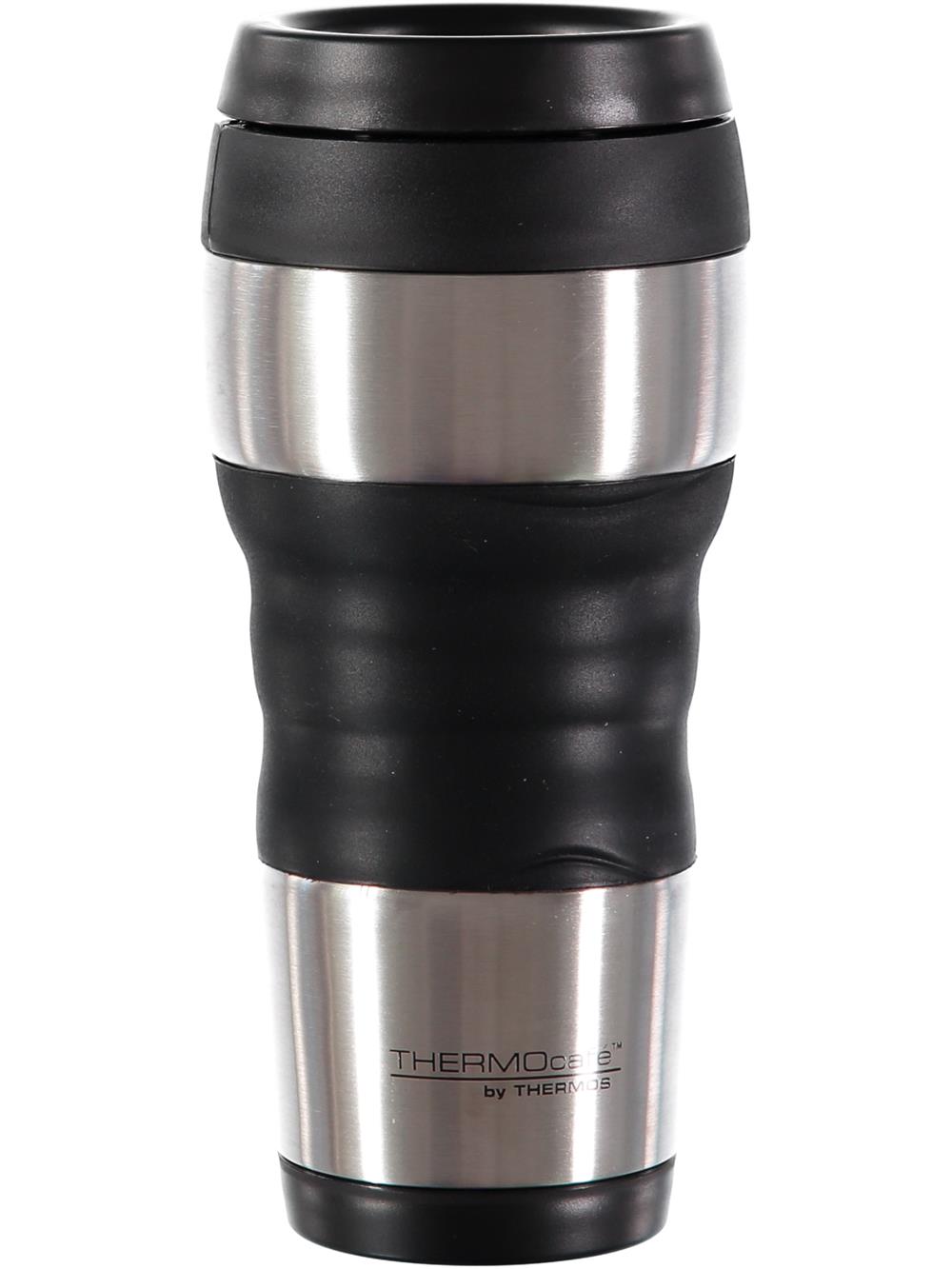 Thermos Thermocafe Travel Tumbler, Black, 16 Oz