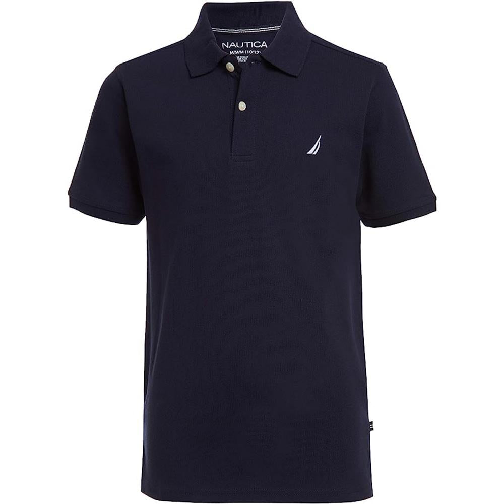 Nautica Boys 8-20 Short Sleeve Pique Polo Shirt