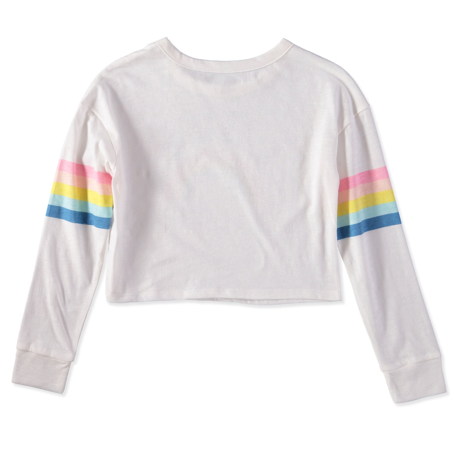 Kid Topia Girls 7-16 Long Sleeve Crop Top Cropped T-Shirt