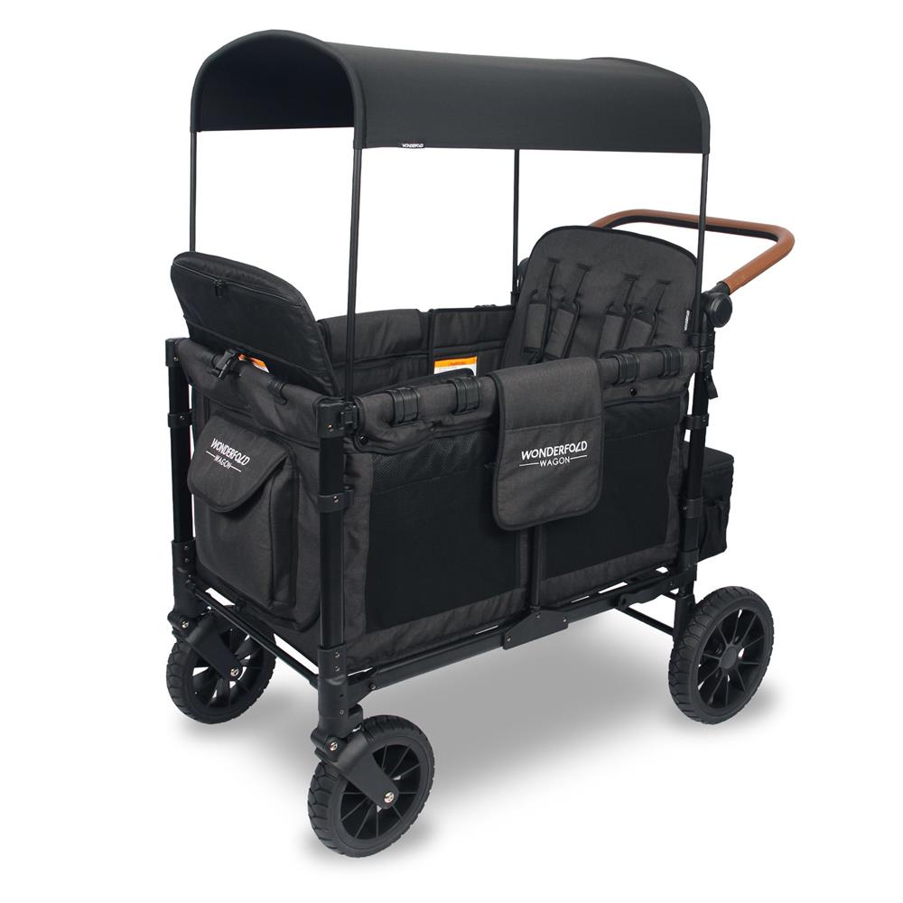 Wonderfold Wagon W4 Luxe Premium Push Quad Stroller