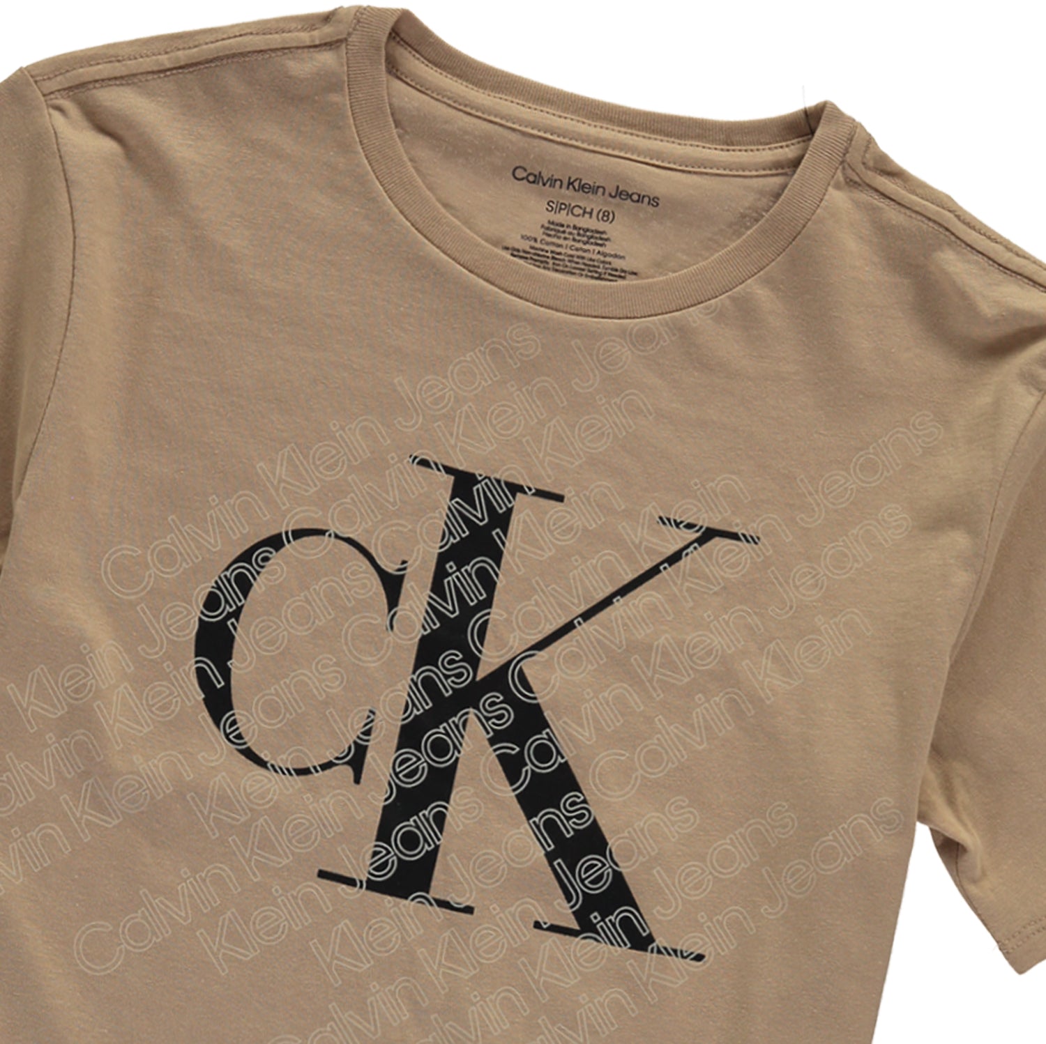 Calvin Klein Boys 8-20 Short Sleeve Runaway Tee