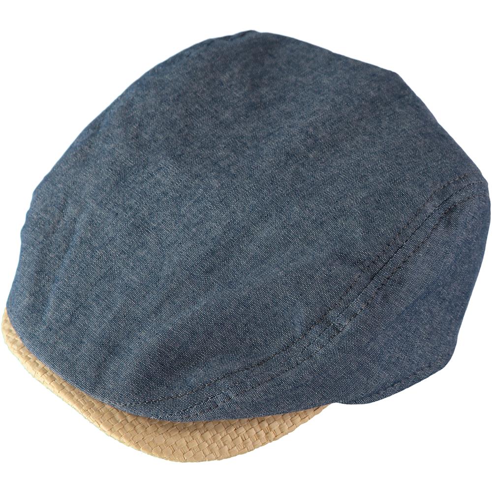 Addie & Tate Denim Chambray Cabbie Hat