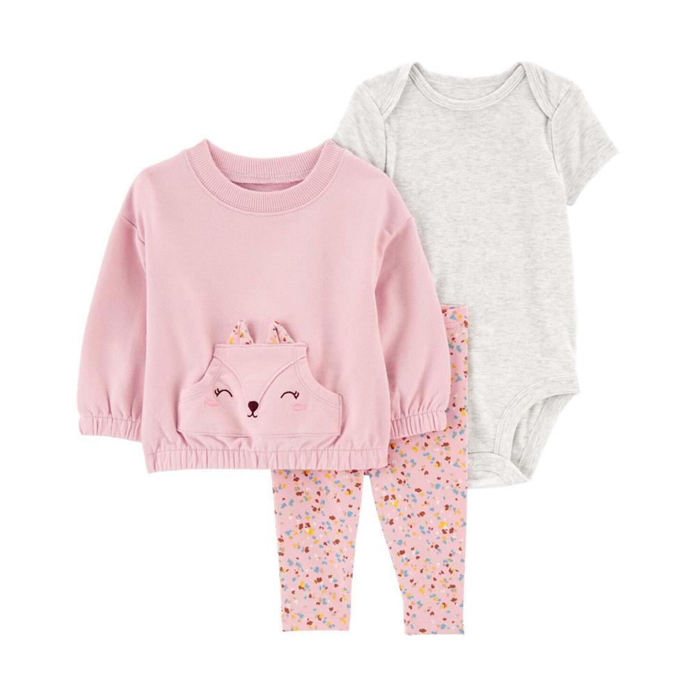 Carters Girls 0-24 Months 3-Piece Cardigan Set