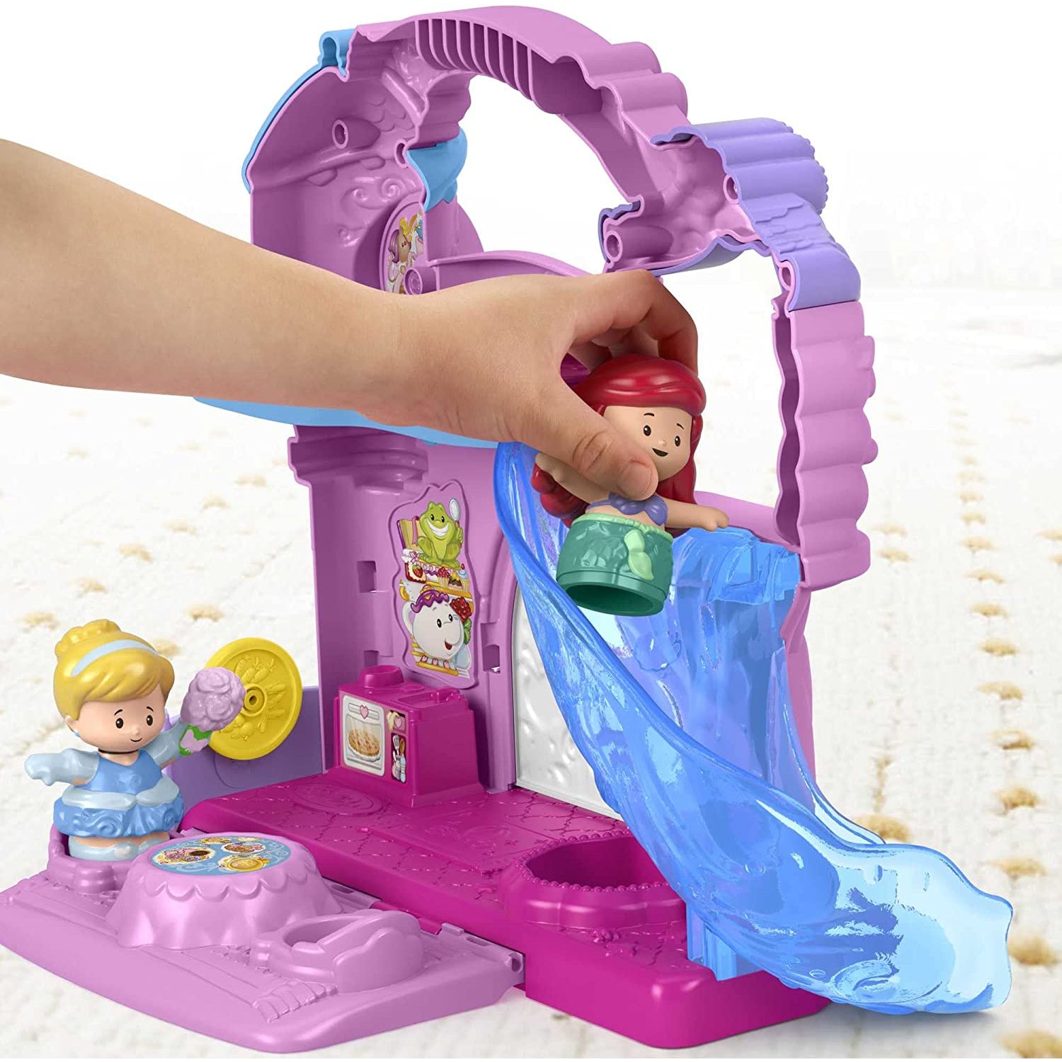 Fisher PriceDisney Princess Toddler Toy Little People Play & Go Castle