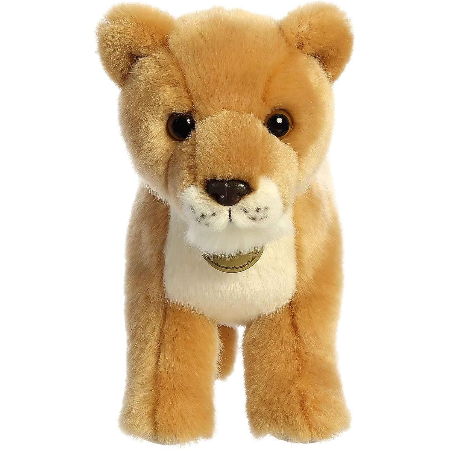 Aurora Adorable Miyoni Lioness Stuffed Animal - Lifelike Detail - Cherished Companionship - Brown 10