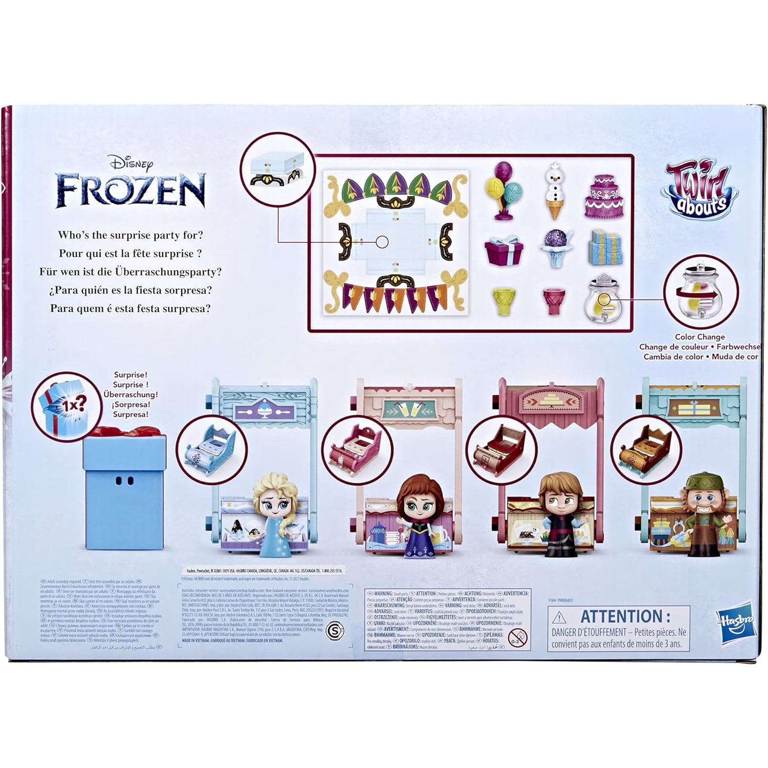 Disney Frozen 2 Twirlabouts Surprise Celebration Playset