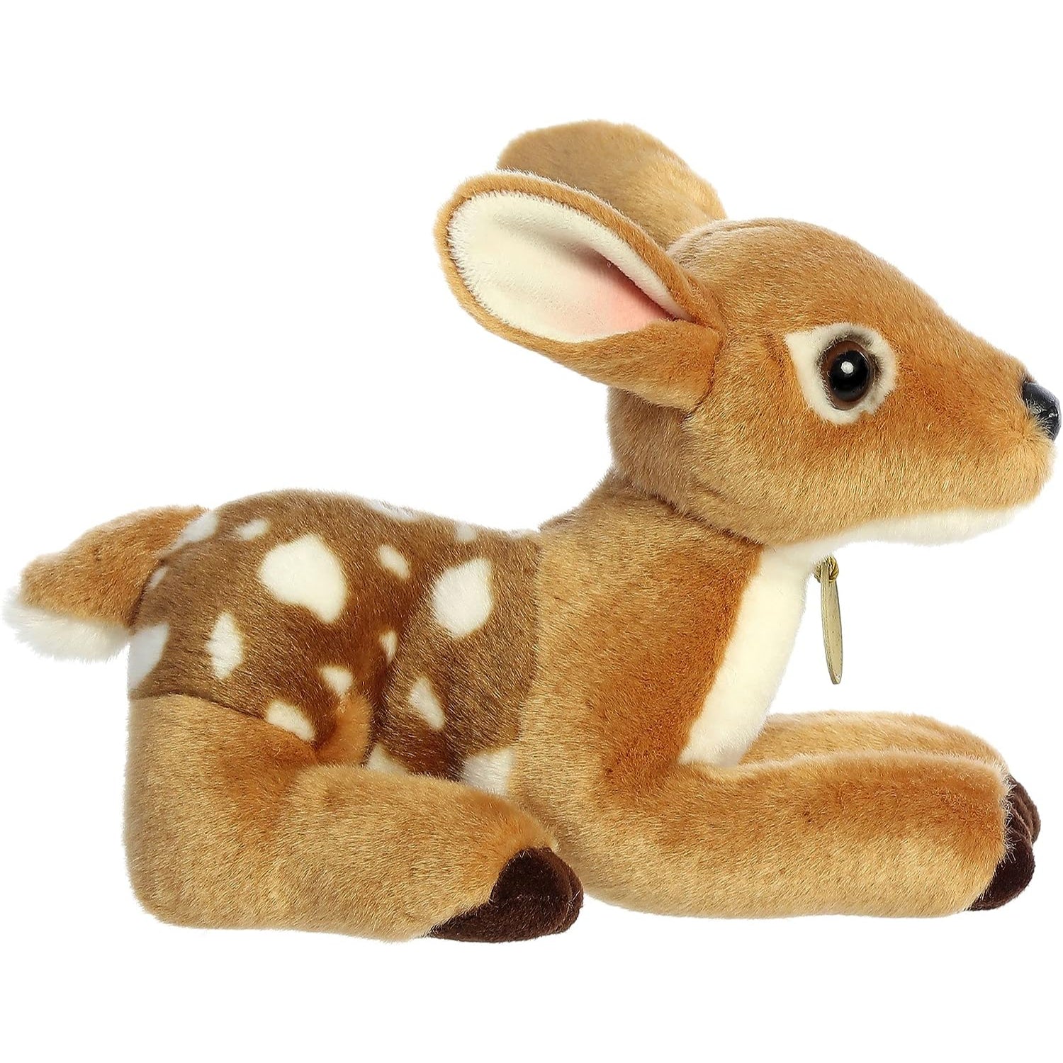 Aurora Adorable Miyoni Fawn Stuffed Animal - Lifelike Detail - Cherished Companionship - Brown 9 Inc