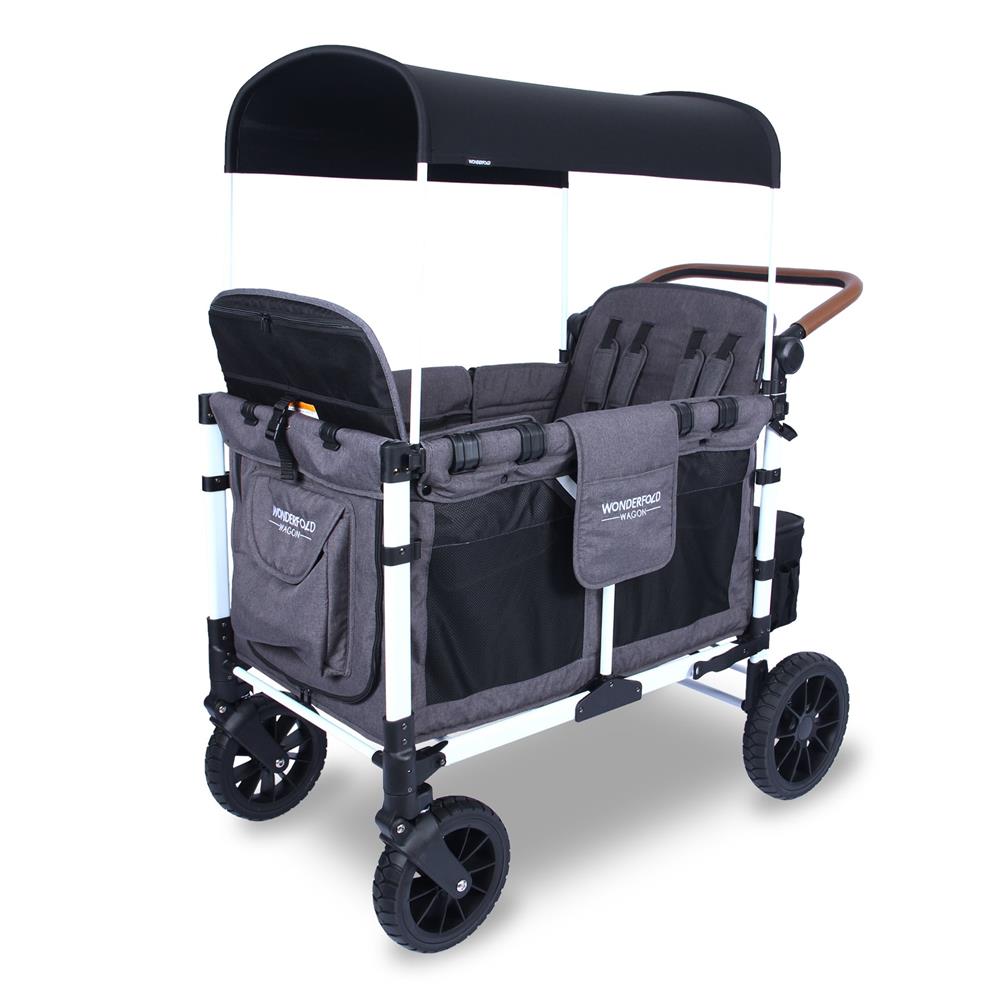 Wonderfold Wagon W4 Luxe Premium Push Quad Stroller