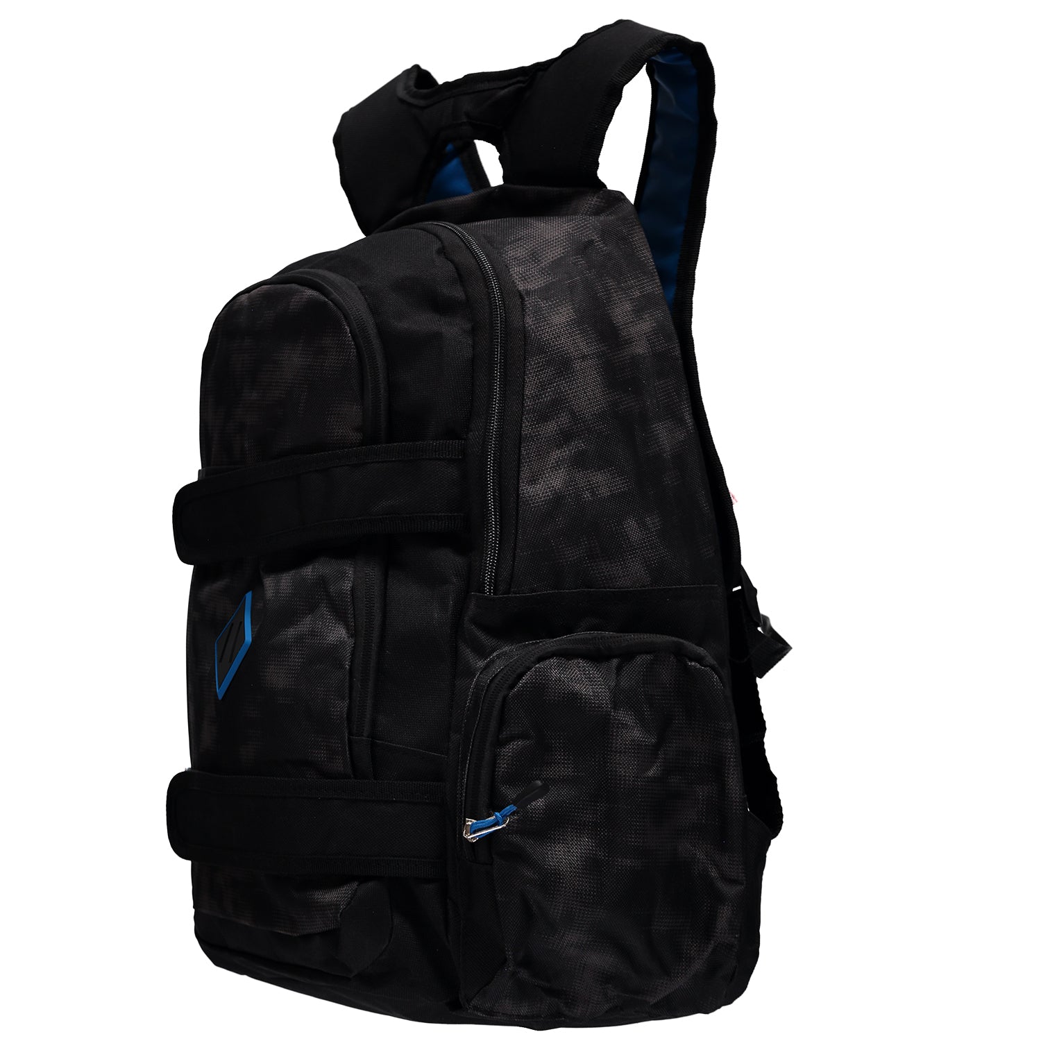 AD Sutton Mountain Edge Skate Strap Backpack With 17'' Laptop Sleeve, Black