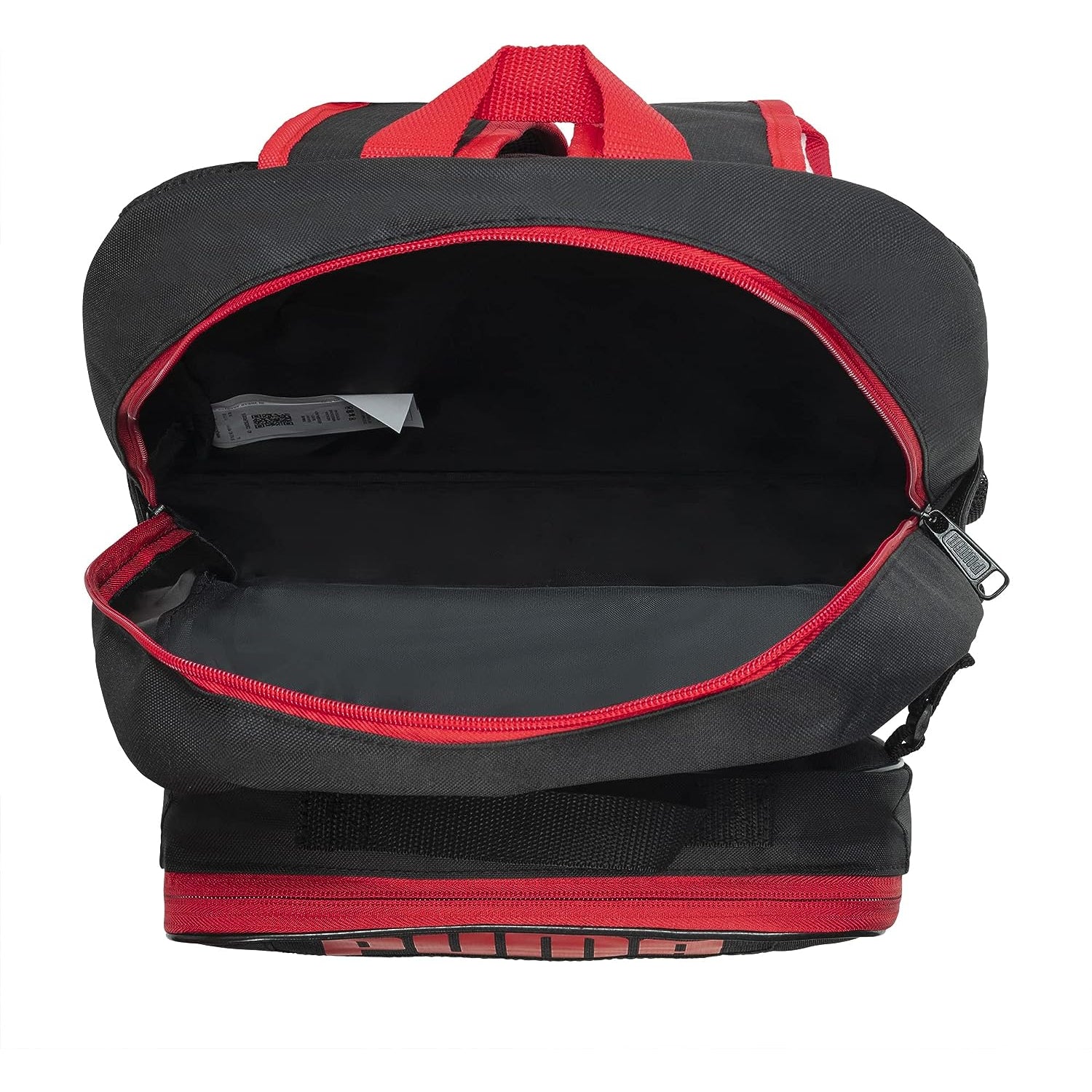 Puma Evercat Combo Backpack & Lunch Bag in Black/Red