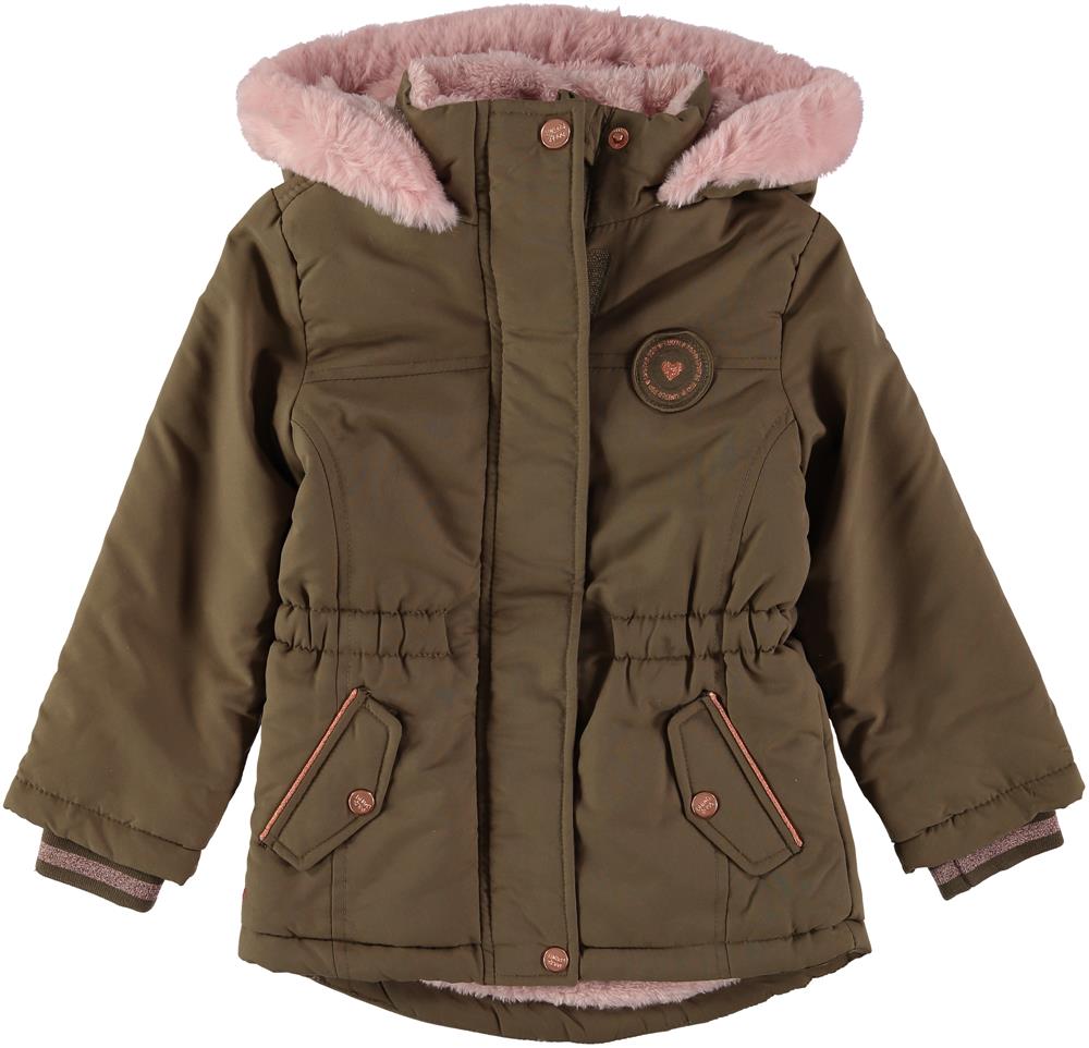 Limited Too Girls 4-6X Fur Lined Anorak Jacket