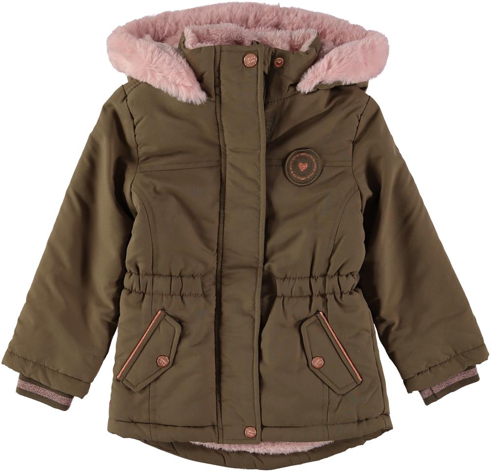 Limited Too Girls 7-16 Fur Lined Anorak Jacket