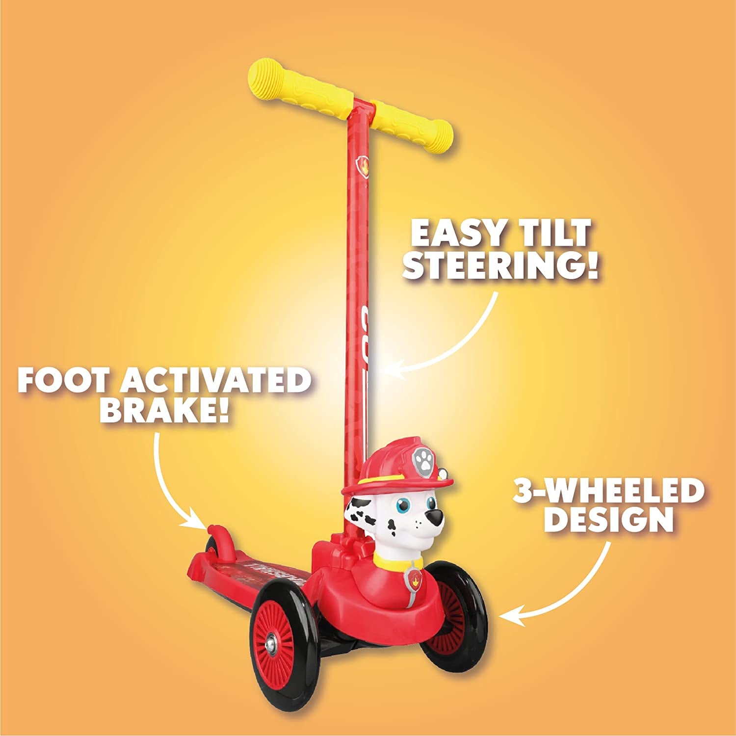 Nickelodeon Paw Patrol 3D Marshall Scooter